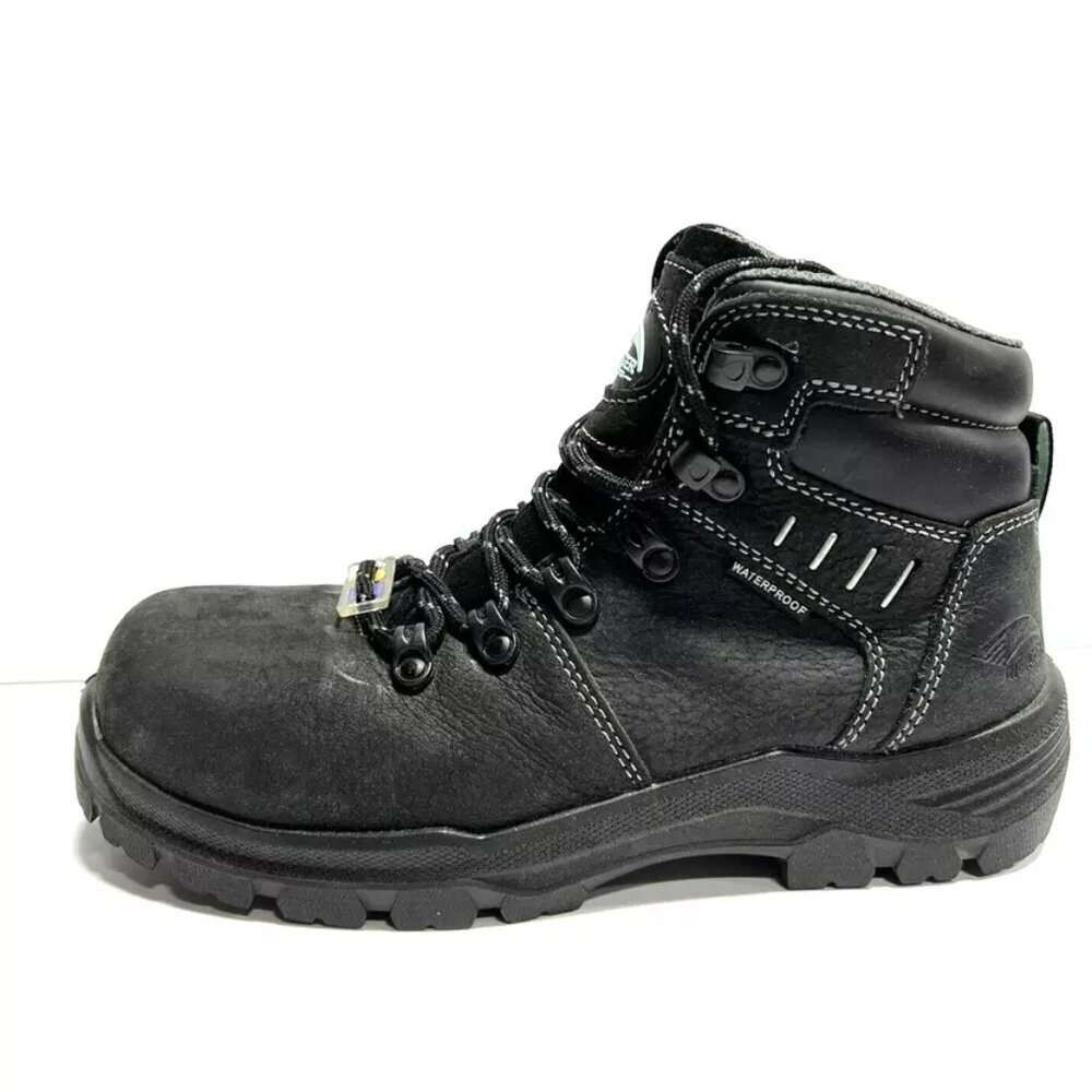 Avenger Womens A7450 Foundation Boot Black Size 7.5 M